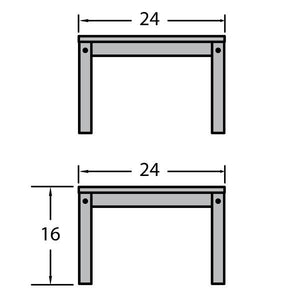 Adirondack Outdoor Side Table Outdoor Table