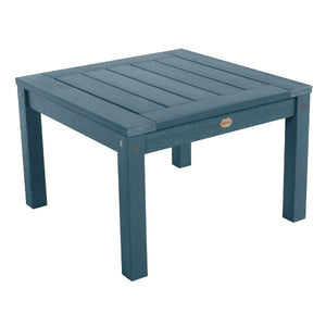 Adirondack Outdoor Side Table Outdoor Table Nantucket Blue