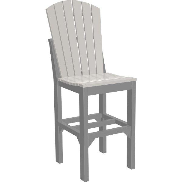 Adirondack Side Chair Side Chair Bar Height / Dove Gray &amp; Slate