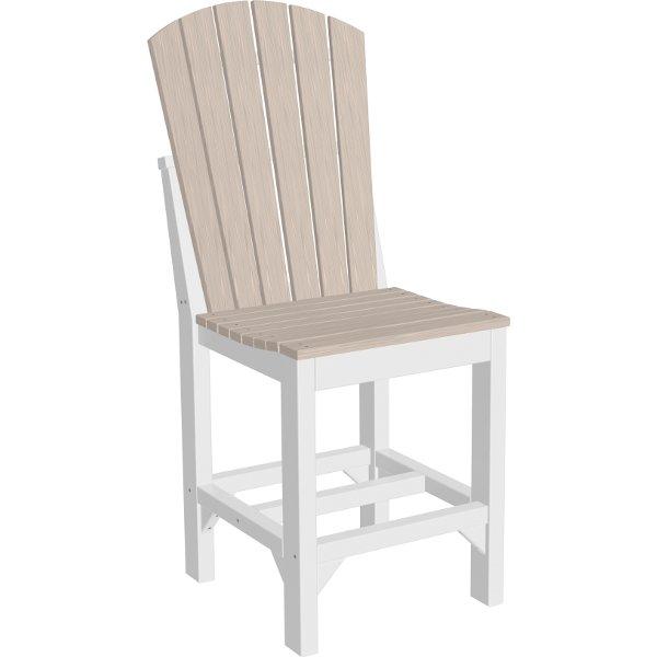 Adirondack Side Chair Side Chair Counter Height / Birch &amp; White