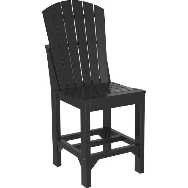 Adirondack Side Chair Side Chair Counter Height / Black