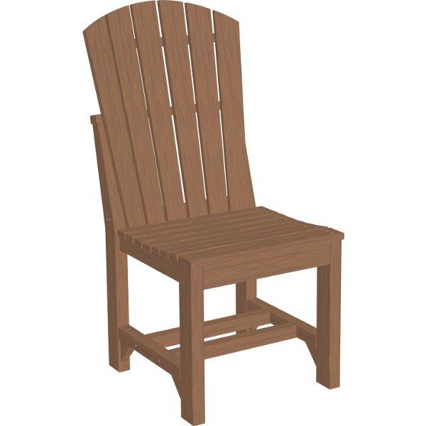 Adirondack Side Chair Side Chair Dining Height / Antique Mahogany