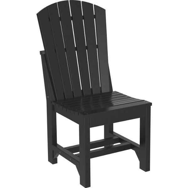 Adirondack Side Chair Side Chair Dining Height / Black