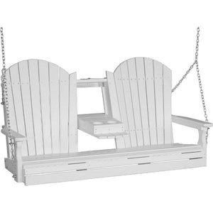 Adirondack Swing Porch Swing 5ft / White