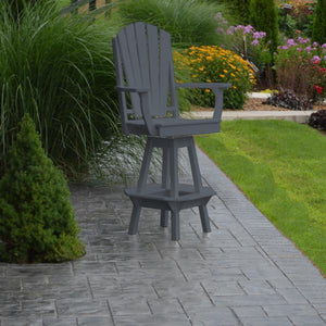 Adirondack Swivel Bar Chair w/Arms Outdoor Chair