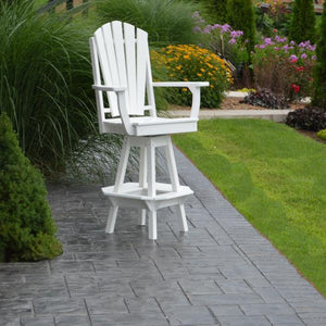 Adirondack Swivel Bar Chair w/Arms Outdoor Chair