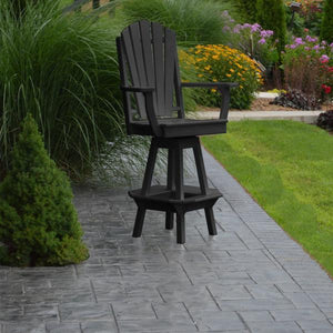 Adirondack Swivel Bar Chair w/Arms Outdoor Chair