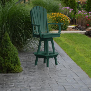Adirondack Swivel Bar Chair w/Arms Outdoor Chair