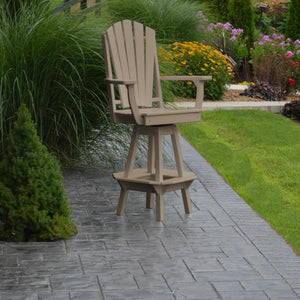 Adirondack Swivel Bar Chair w/Arms Outdoor Chair