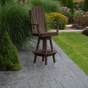 Adirondack Swivel Bar Chair w/Arms Outdoor Chair