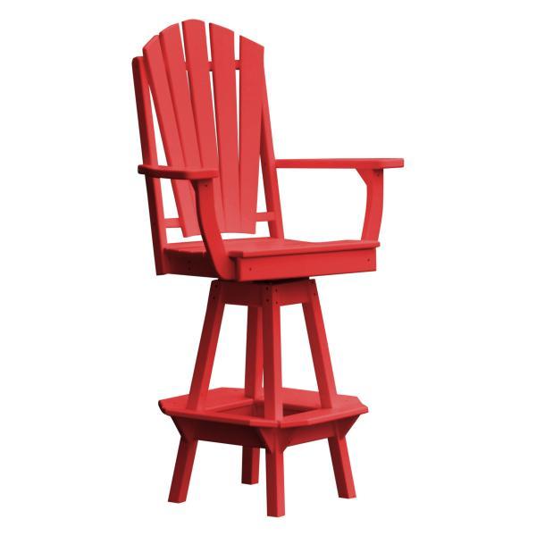 Adirondack Swivel Bar Chair w/Arms