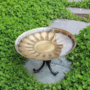 African Daisy Birdbath Birdbath