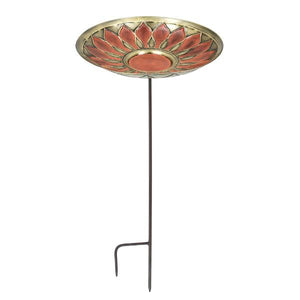 African Daisy Birdbath Birdbath