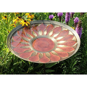 African Daisy Birdbath Birdbath