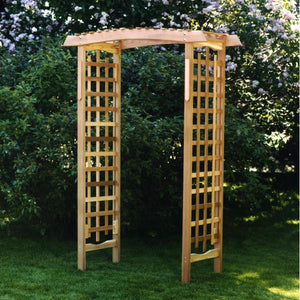 Cedar Garden Arbor - The Charming Bench Company