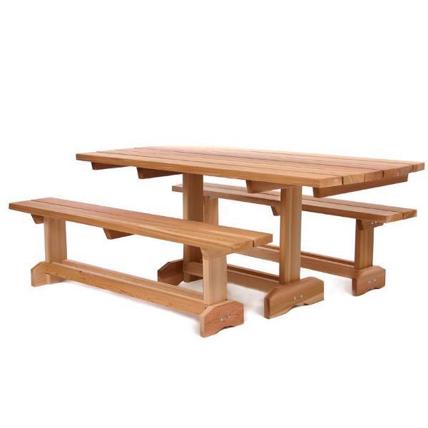 All Things Cedar 3-Piece 6&#39; Market Table Set