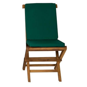 Folding Chair Set with Cushions - The Charming Bench Company