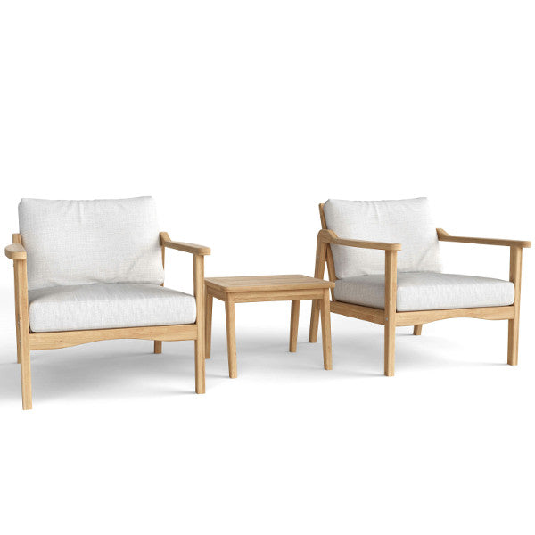 Amalfi Relax 3-Piece Deep Seating Collection Conversation Set