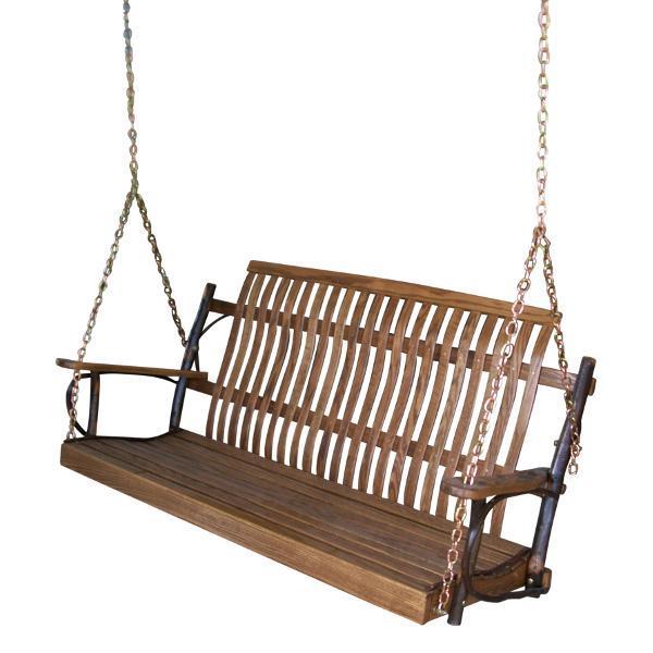 Amish Hickory Porch Swing Porch Swing