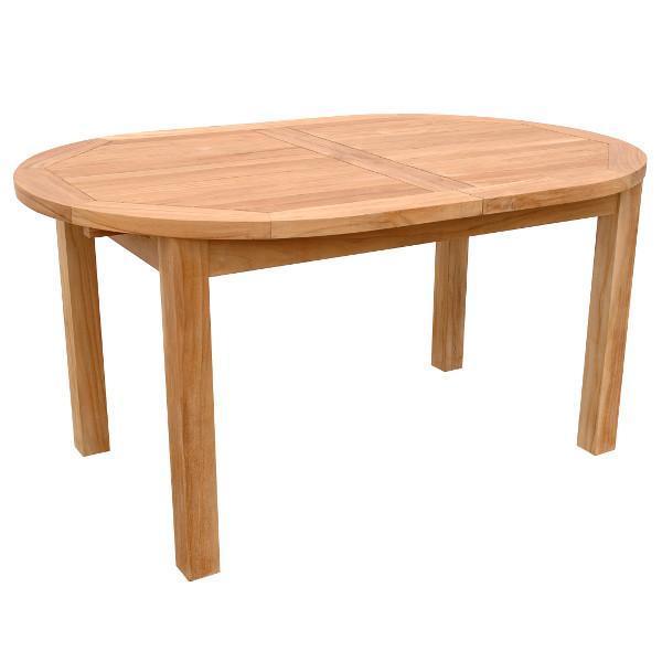 Anderson Teak Bahama 78&quot; Oval Extension Table Outdoor Tables