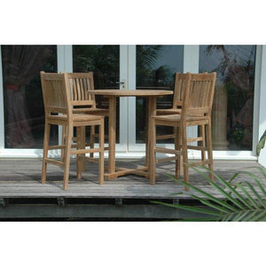 Bahama Avalon 5-Pieces Round Bar Set - The Charming Bench Company