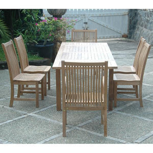 Anderson Teak Bahama Chicago 7-Pieces Dining Set Chair Dining Set