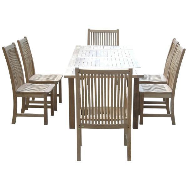 Anderson Teak Bahama Chicago 7-Pieces Dining Set Chair Dining Set