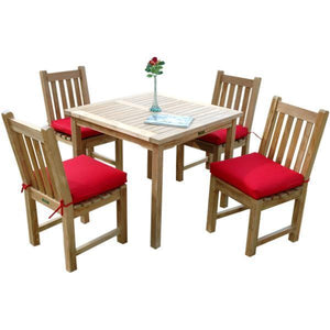 Bahama Classic 5-Pieces Dining Set - The Charming Bench Company