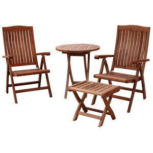 Anderson Teak Bahama Katana 4-Pieces Set Seating Set