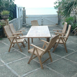 Anderson Teak Bahama Katana 7-Pieces Dining Set Dining Set