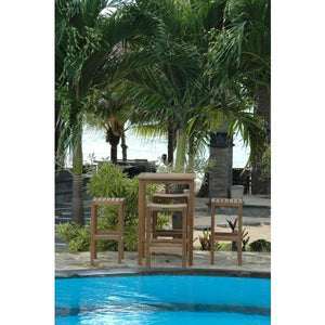 Anderson Teak Bahama Montego 5-Pieces Square Bar Set Bar Set