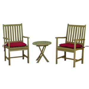 Anderson Teak Bahama Wilshire 3-Pieces Set Seating Set