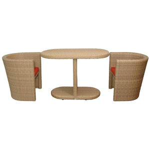 Anderson Teak Barcelona 3-Pieces Dinette Table Set dining set