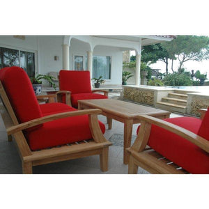 Anderson Teak Brianna 5-Pieces Deep Seating Loveseat Set Seating Set
