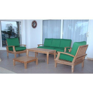 Anderson Teak Brianna 5-Pieces Deep Seating Sofa Set Seating Set