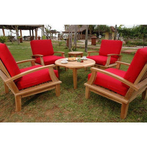 Anderson Teak Brianna 6-Pieces Deep Seating Armchair Set Seating Set