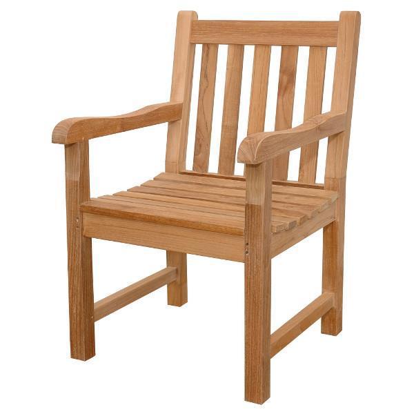 Anderson Teak Classic Dining Armchair Outdoor Chairs
