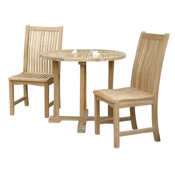 Teak Decanso Chicago 3 Pieces Bistro Set