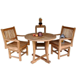 Anderson Teak Descanso Rialto 3-Pieces Bistro Set Dining Set