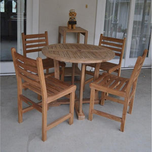 Anderson Teak Descanso Windham 5-Pieces Dining Set dining set