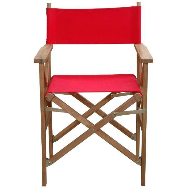 Anderson Teak Director Folding Armchair With Canvas ( Sold As A Pair) Folding Chair