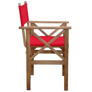 Anderson Teak Director Folding Armchair With Canvas ( Sold As A Pair) Folding Chair