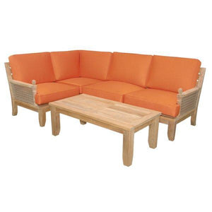 Anderson Teak Luxe 5-Pieces Modular Set Seating Set