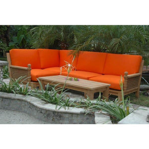Anderson Teak Luxe 5-Pieces Modular Set Seating Set