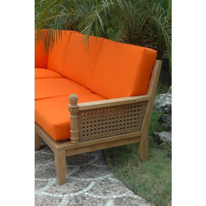 Anderson Teak Luxe 5-Pieces Modular Set Seating Set