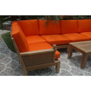 Anderson Teak Luxe 6-Pieces Modular Set Seating Set