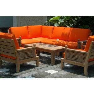 Anderson Teak Luxe 7-Pieces Modular Set Seating Set