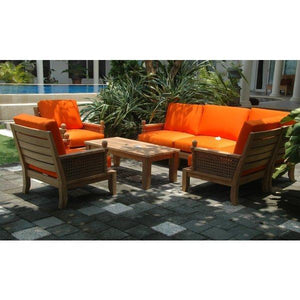 Anderson Teak Luxe 7-Pieces Modular Set Seating Set