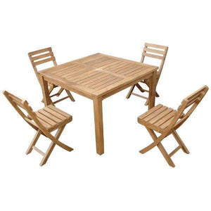 Anderson Teak Montage Alabama 5-Pices Dining Set Dining Set