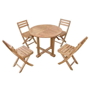 Anderson Teak Montage Alabama 5-Pieces Bistro Set dining set